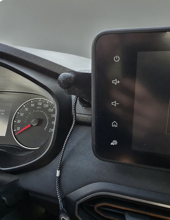 Adaptor suport telefon Dacia Model 3 (Sandero, Stepway, Logan, Jogger)
