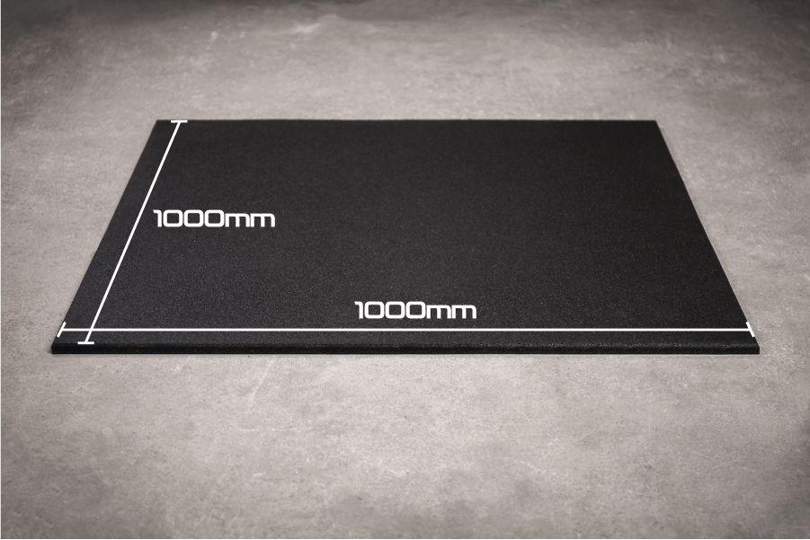 Настилка за Фитнес / Гумена Настилка – Плоча 100×100×2 см / Кросфит