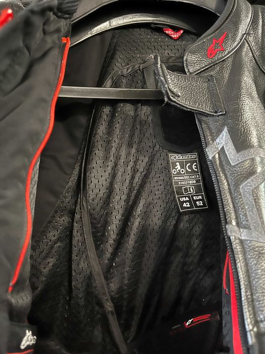 Мото яке ALPINESTARS SP-X,Текстил/кожа,52-M/L,всички протектори
