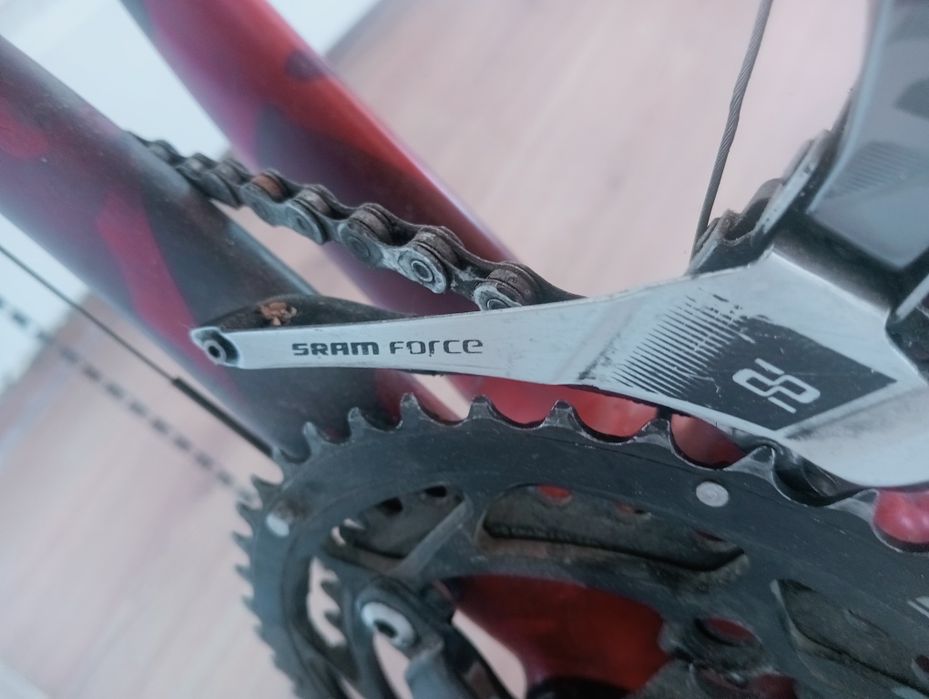 bicicleta cursiera carbon