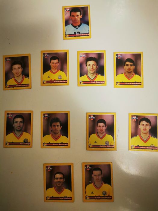 Cartonase Star Foods Echipa Nationala A Romaniei De Colectie