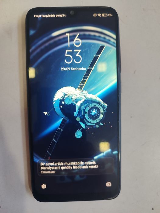 Редми.нод.7холати.жуда.яхши.уста.курмаган.янги.тел.совга.килинди.шунга