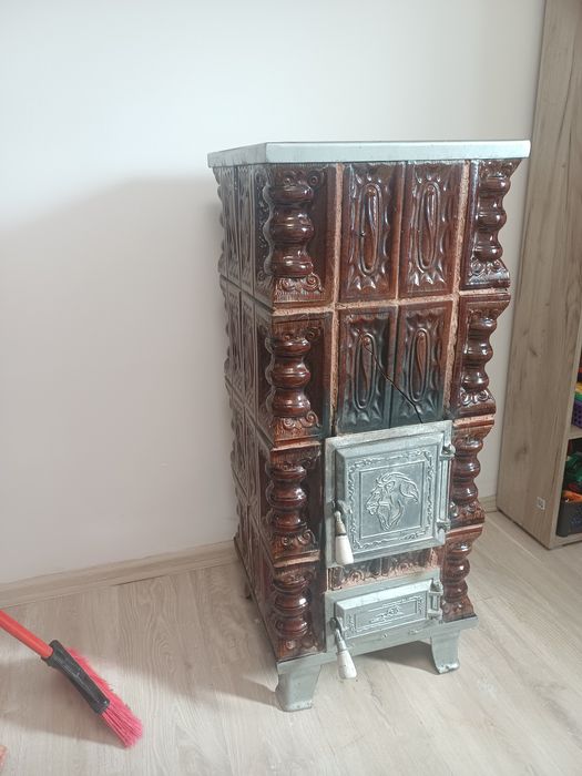 Sobă teracotă  pe 4 rânduri