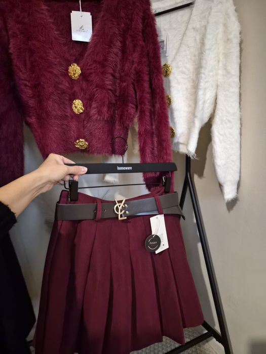 Плисирана пола made in Italy