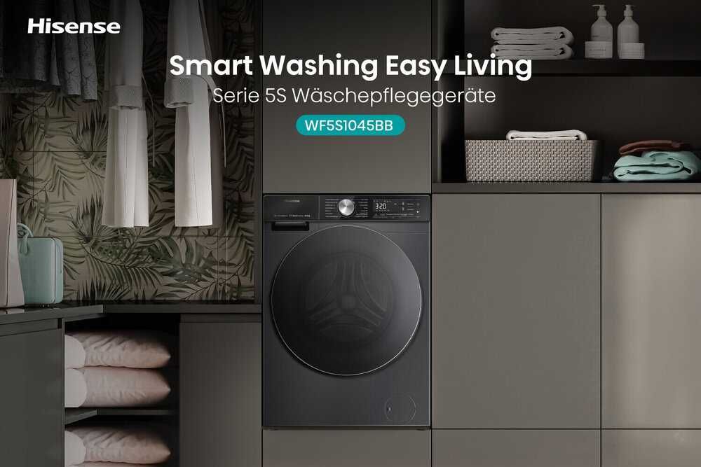 Пералня HISENSE WF5S1045B 10,5кг.