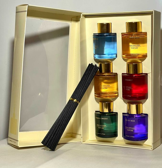 Set 6 bucati Home Perfume cu betisoare 6 arome
