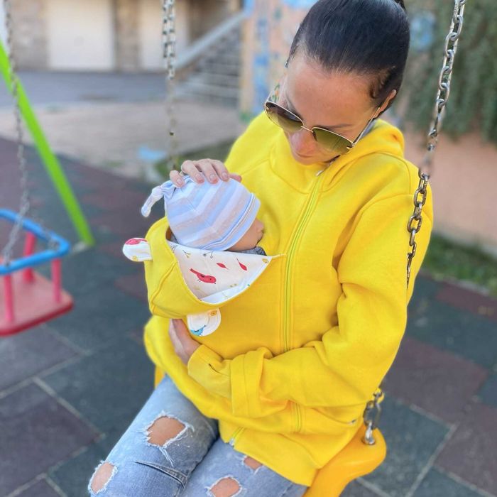 Разпродажба| Памучен суитшърт за бебеносене Simply - 3 цвята