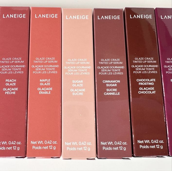 Laneige гланц серум Glaze Craze Lip Serum | Оригинални Различни нюанси