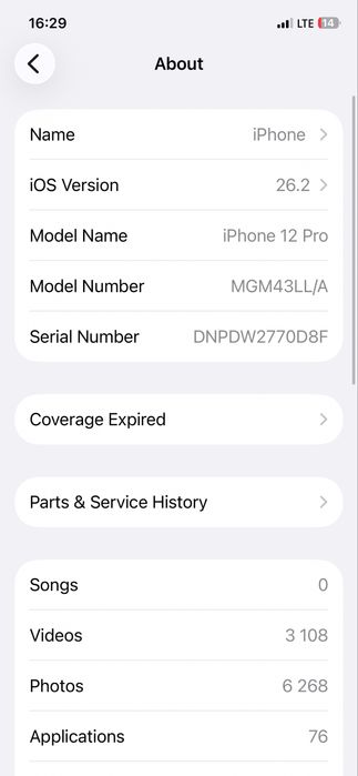 Iphone 12 pro pacific blue