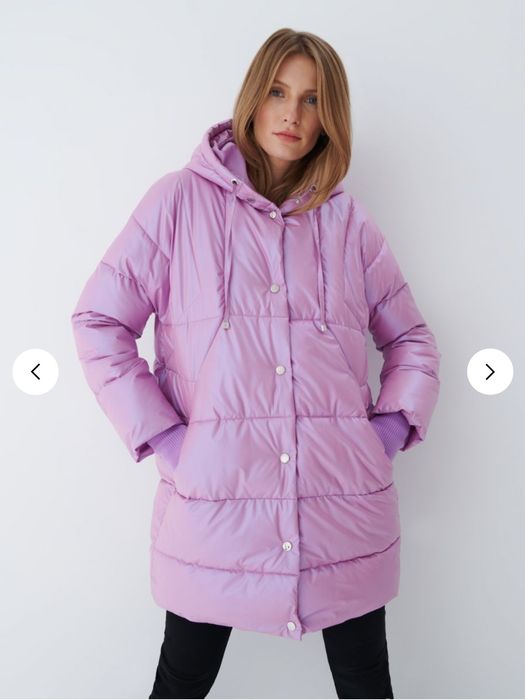 Geacă violet cu glugă Eco Aware Mohito