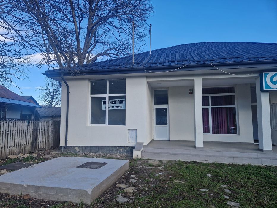De închiriat Spațiu comercial Tazlau 62 mp utili, jud. NEAMT