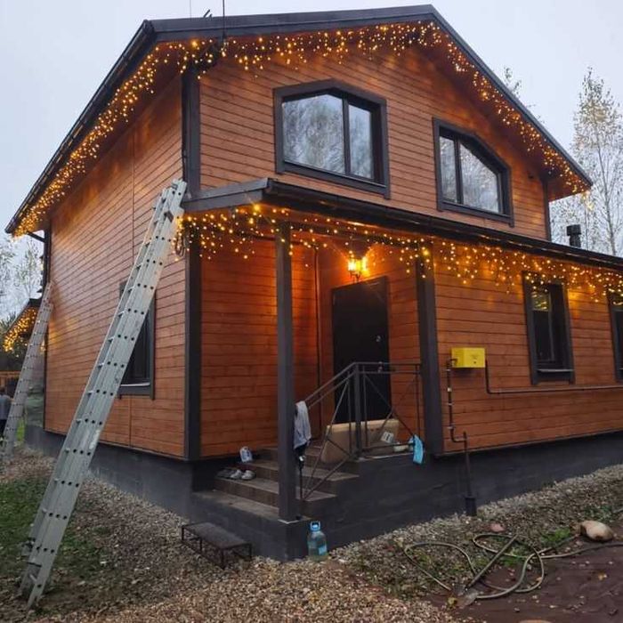 Подсветка коттеджей и частных домов | LightConnect