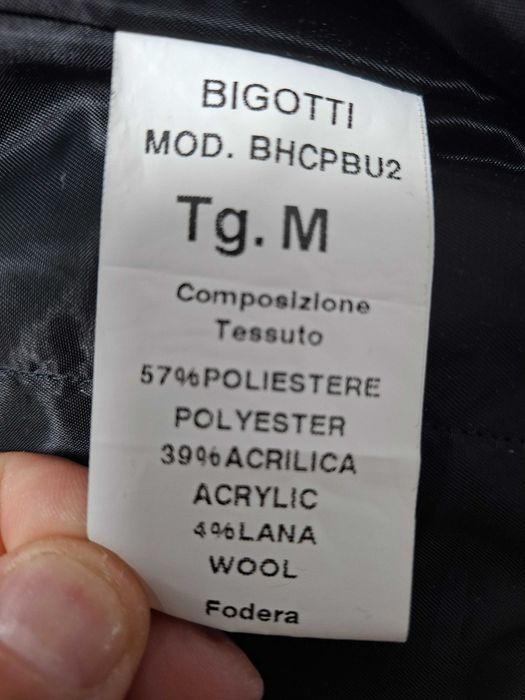 Palton barbatesc Bigotti