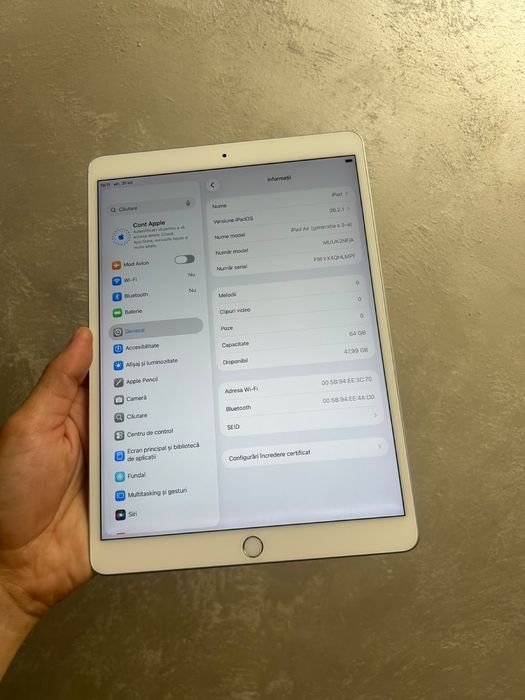 • Ipad  Air  3 • 64gb •