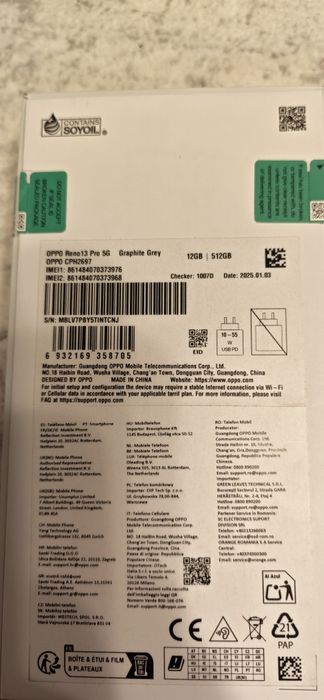 Oppo reno 13 pro