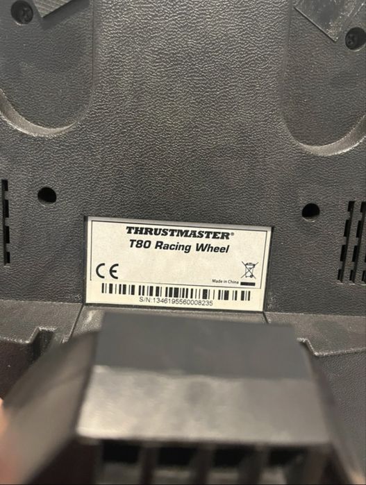 thrustmaster t80 racing wheel
