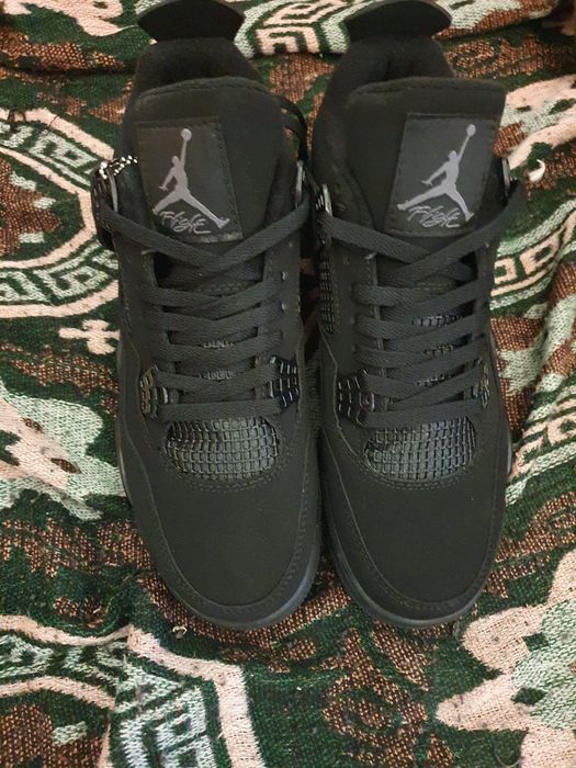 Jordan 4 black cat 44