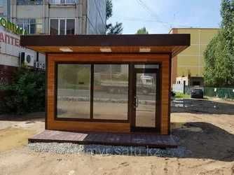 Киоск 3×2 из сэндвич панелей – тёплый, готовый