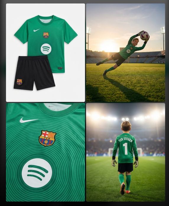 1 TER STEGEN детско юношески футболни екипи