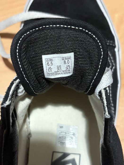 Кецове vans unisex 38.5 номер