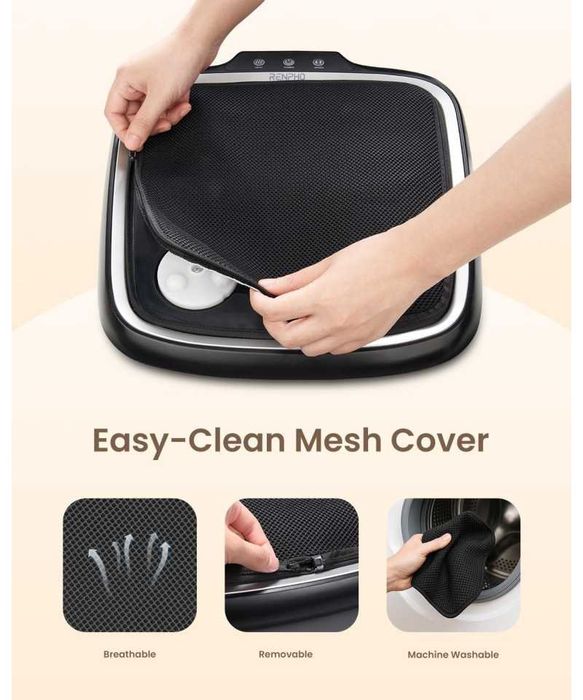 Aparat de masaj Shiatsu pentru picioare, Renpho RF-FM062