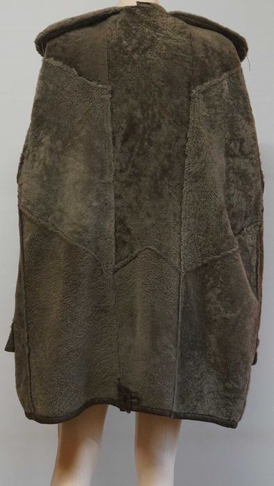 Cojoc blana naturala maro marimea L/XL