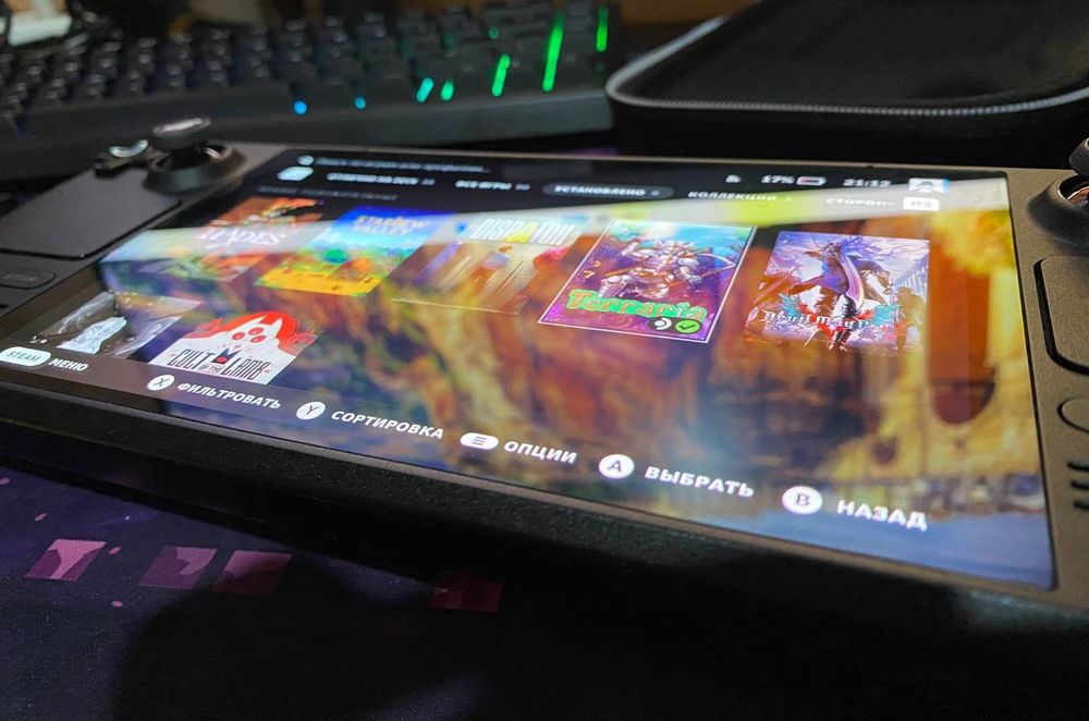Продаю Steam deck OLED 512GB