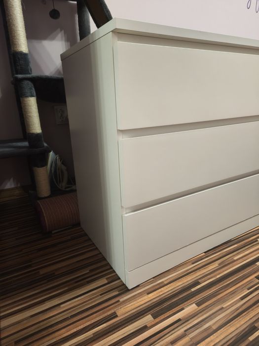 Comoda 3 sertare Malm Ikea