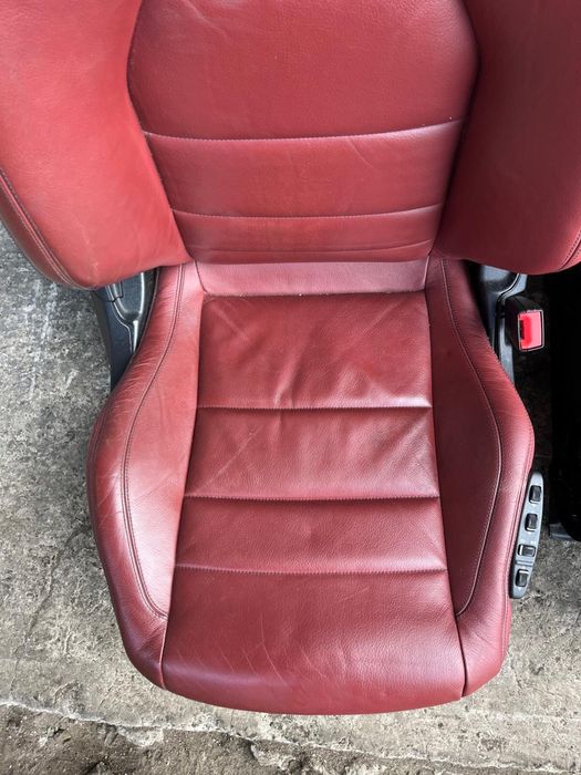 Салон за Mercedes-Benz W207 купе червен подгрев ном 199