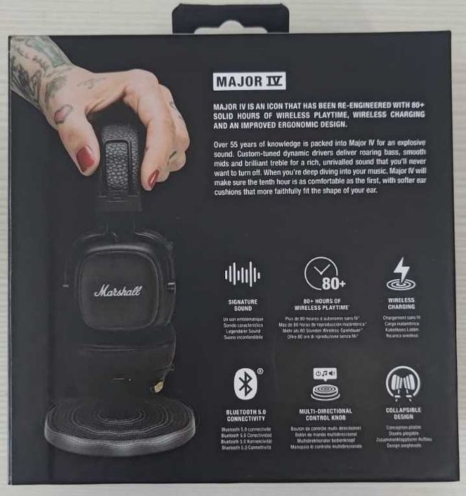 Наушники Marshall MAJOR IV новые