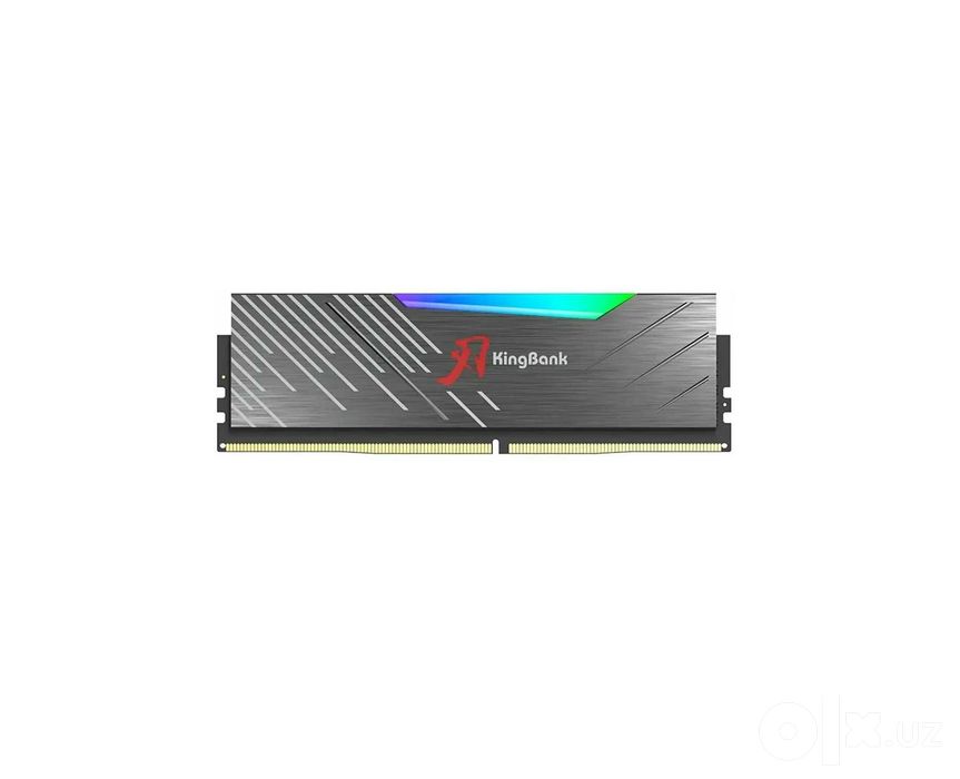 - ОЗУ KingBank 32GB (2x16 ГБ) DDR4 3600MHz RGB