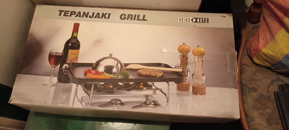 Grill la foc gaze nou nouț.