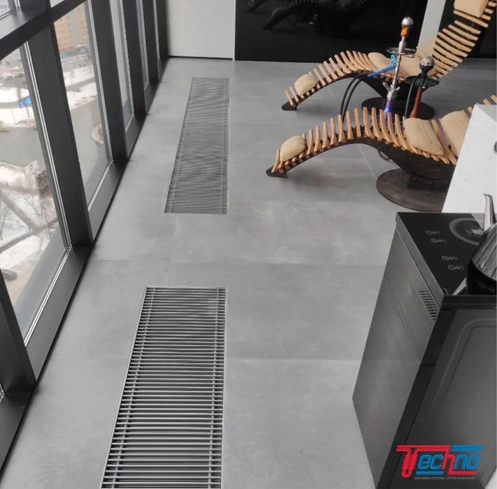 Внутрипольные конвектор