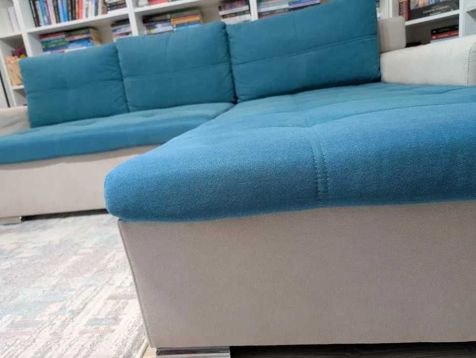 Colțar Tenerife Staer turcoaz - varianta mică, stare impecabilă