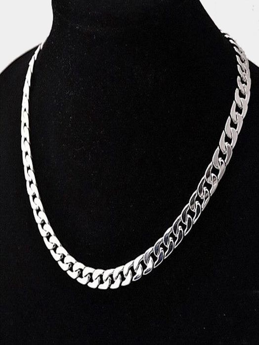 Erkaklar bo'yin  zanjir zanglamaydigan buyin zanjir mega aksiya