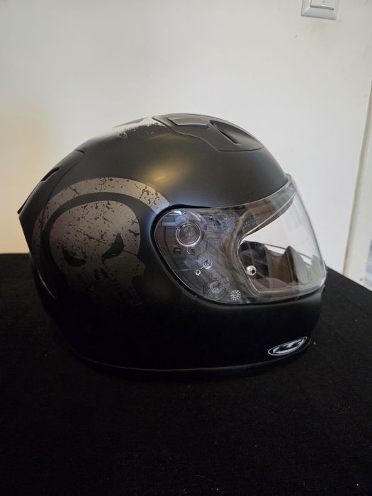 Casca moto HJC FG-ST Marvel Punisher + viziera NOUA + Pinlock