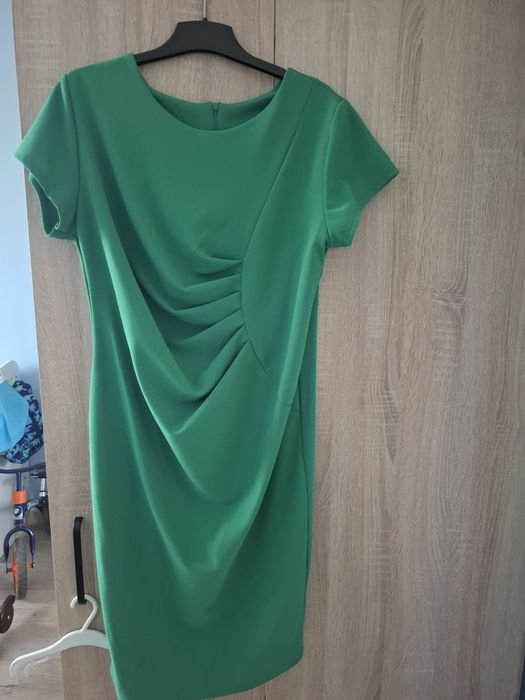 Официална рокля в зелен цвят 2XL