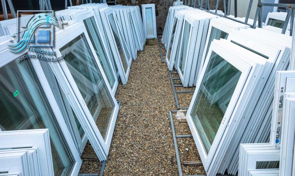termopane geamuri albe noi un canat de la 150lei