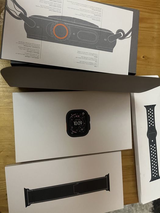 Aplle watch ultra 3 black