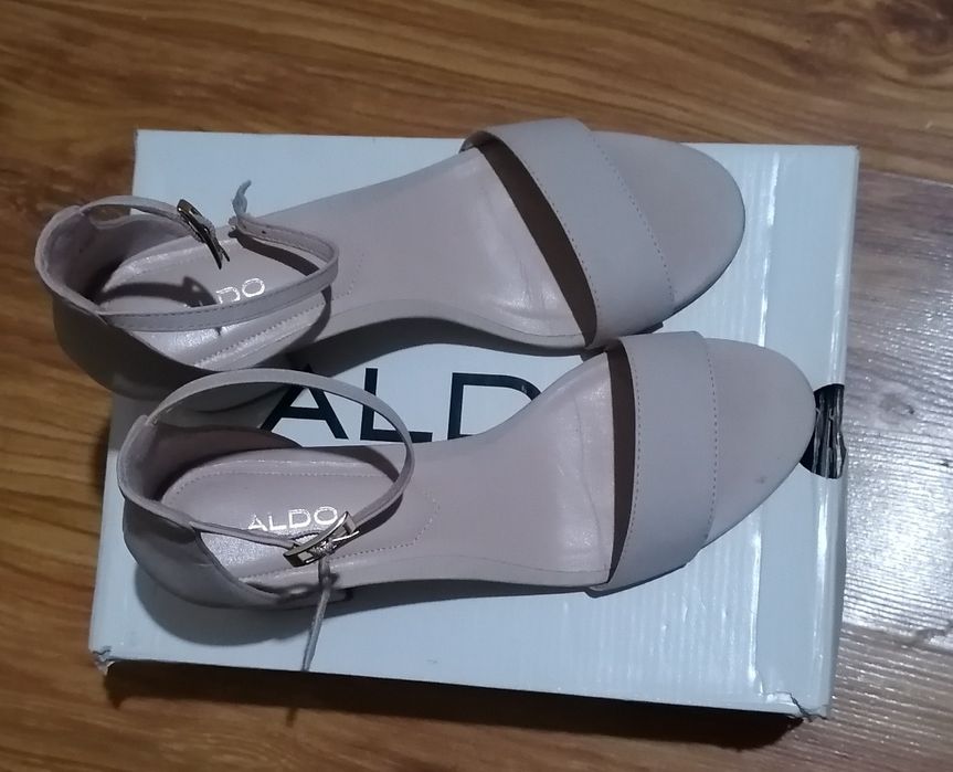Сандали  ALDO  VILLAROSA  от естествен набук