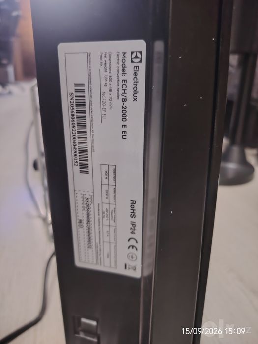 electrolux brilliant ECH/B-2000 e konvektor isitgich