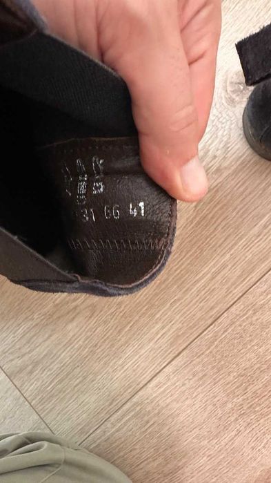 Ботинки Wojas темно синие