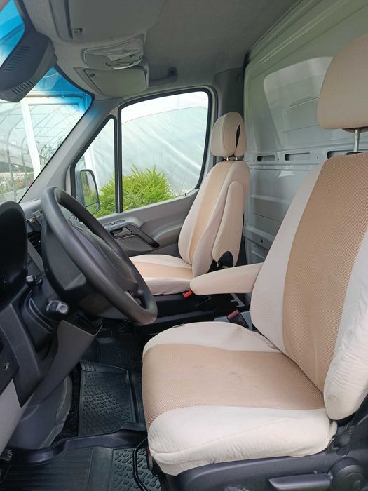 Mercedes Sprinter 314 automat, 8 europaleți, lift, punte dublă, climă, 1+1 locuri