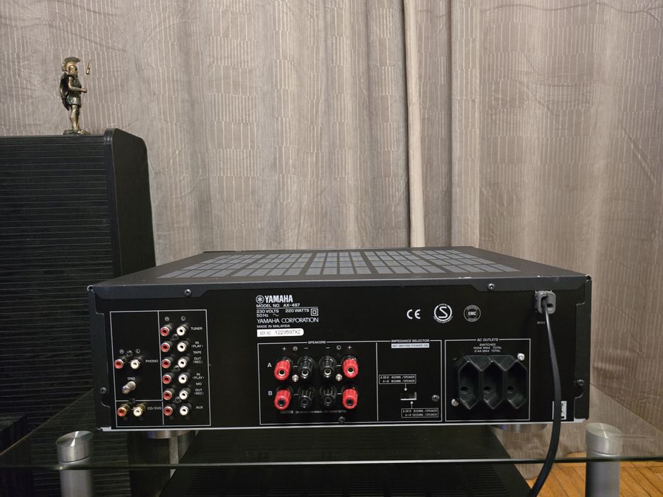Amplificator stereo Yamaha AX-497 – 2 x 140W, Hi-Fi, Natural Sound !!