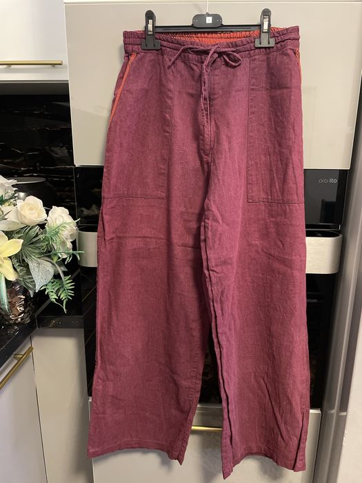 Pantaloni din In de dama