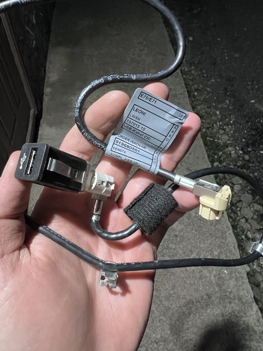 Ecran navi+Joystick+cablu navi-CIC E70/E71