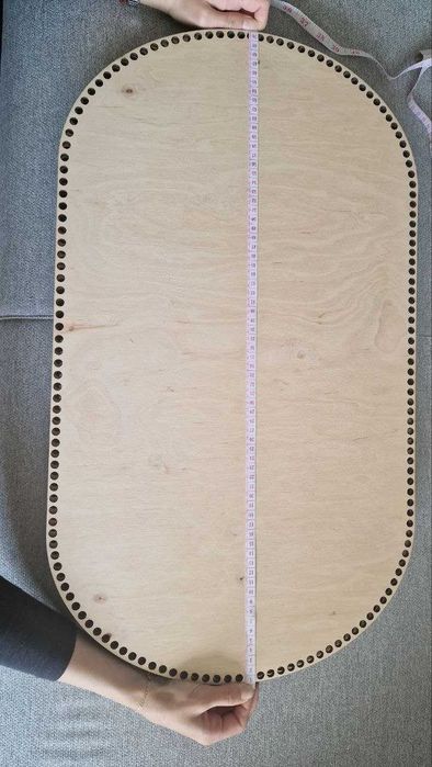 Дървена основа дъно за бебешко кошче.