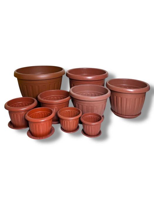 Цветочный горшок круглый — 2, 3, 5, 7, 12, 20, 30, 50 литров