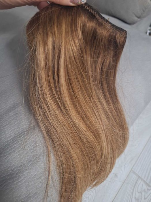 Естесвена коса на 1 ред