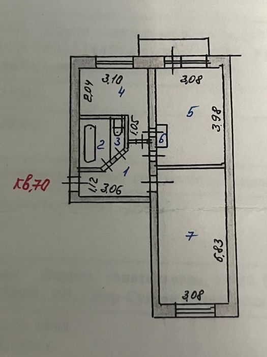 Продам квартиру на правом
